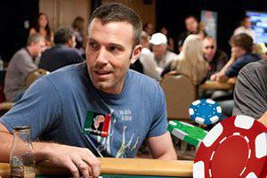 Ben Affleck playing table games