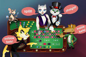 Different roulette wheels at CoolCat Casino