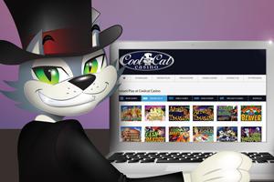 CoolCat Casino has over 220 casino games