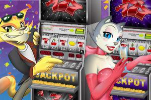 Playing slot machines