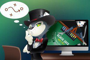 An Illustration of Cool-Cat thinks about Blackjack