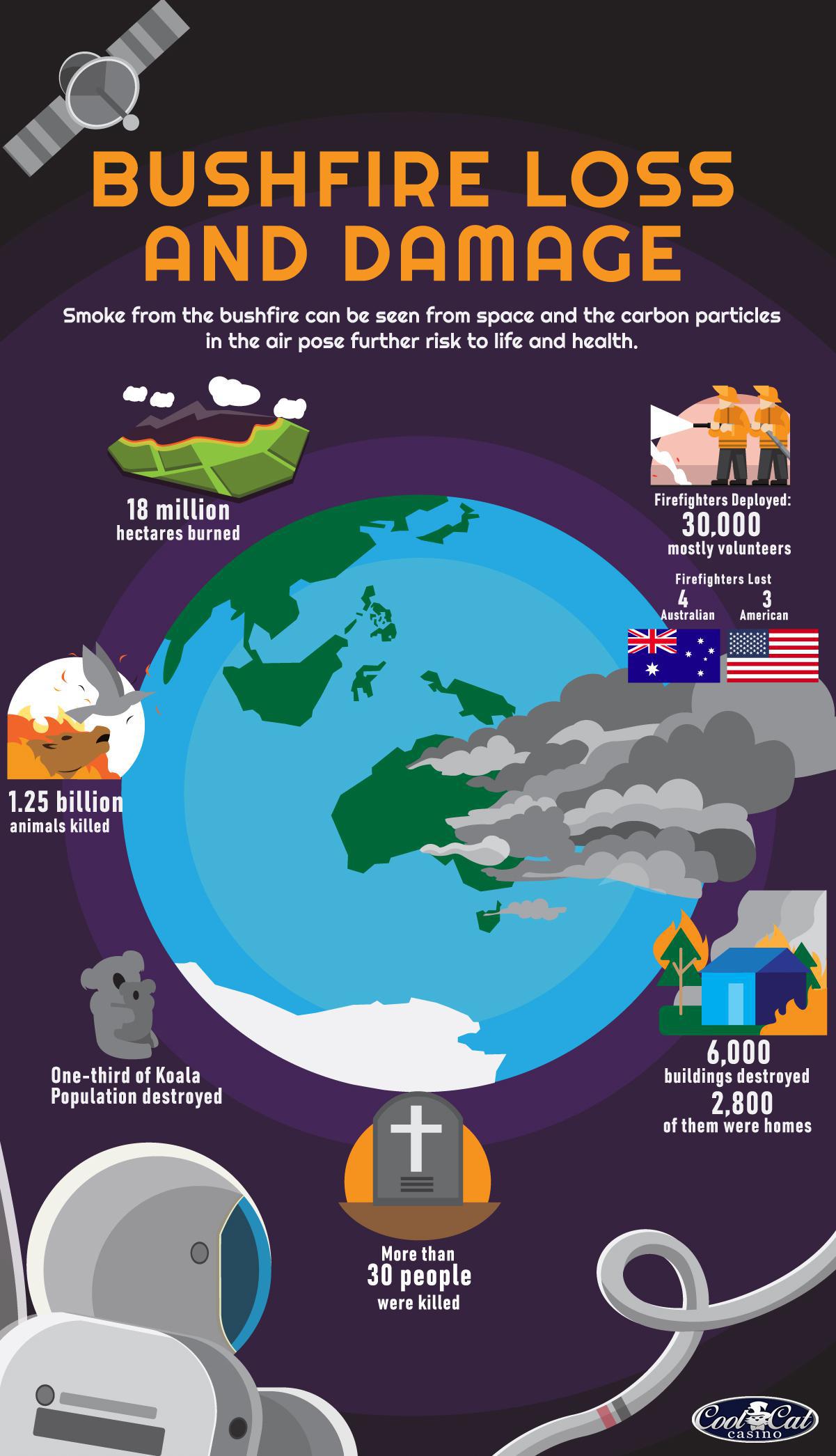 Infographic: Australian bushfires | CoolCat Casino