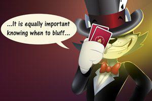 when to bet and fold