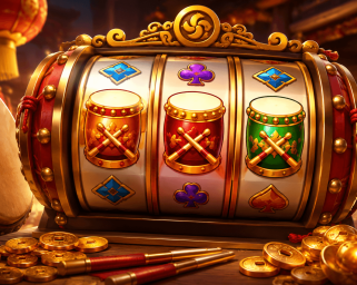 15 Free Spins on Mighty Drums at CoolCat Casino